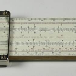 Slide Rule & Case - W & G Record Processing Co, 'Dualface' Comprehensive Model 432, Melbourne, Victoria, Australia, circa 1946