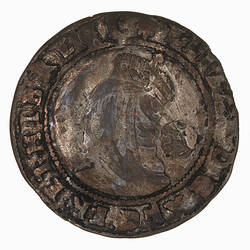 Coin - Sixpence, Elizabeth I, England, Great Britain, 1586 (Obverse)