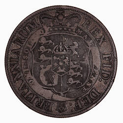 Coin - Halfcrown, George III, Great Britain, 1819 (Reverse)