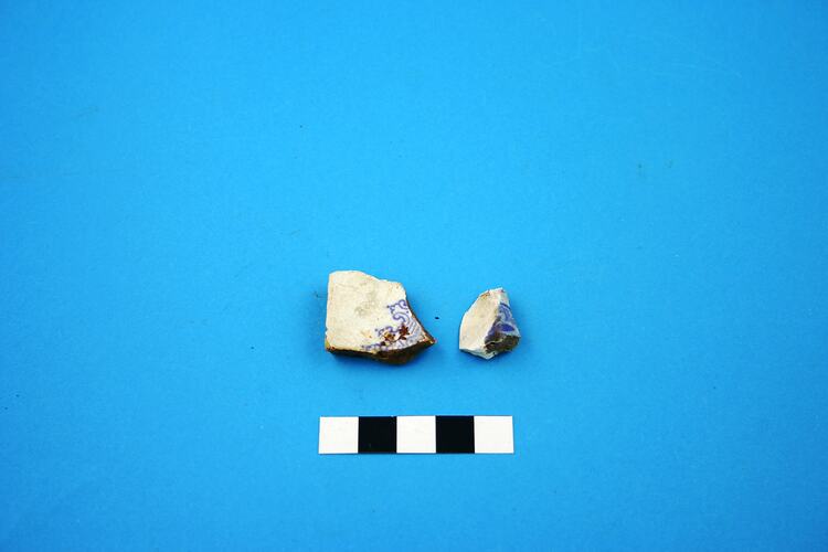 Sherd - Ceramic, circa 1814-circa mid-20th century