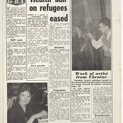 Newsletter - The Good Neighbour, Department of Immigration, No 67, Aug 1959