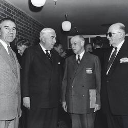 Photograph - Kodak Opening, 'The Prime Minister Meets Dr. Chapman', 1961