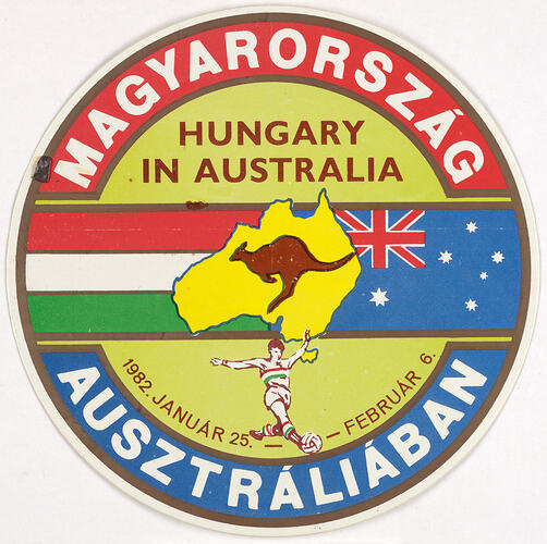 Sticker - Hungary in Australia
