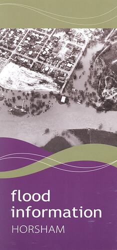 Pamphlet - 'Flood Information Horsham', Wimmera Catchment Management Authority, Victoria, Oct 2008