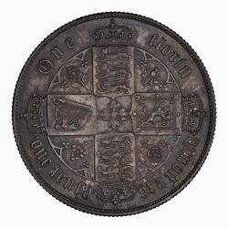 Coin - Reverse, Florin, Queen Victoria, Great Britain, 1868