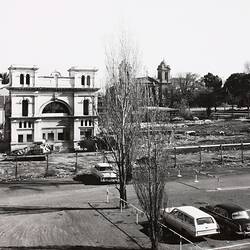 Photograph - Third Stage Demolition of Western Annexe, Exhibition Building, Melbourne, 1967