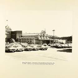 Photograph - Royale Ballroom from Nicholson Street, Exhibition Building, Melbourne, 1979