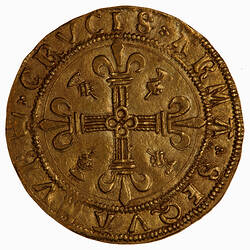 Coin - Crown, James V, Scotland, 1526-1539 (Reverse)