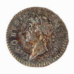 Coin - Penny, James II, Great Britain, 1686 (Obverse)