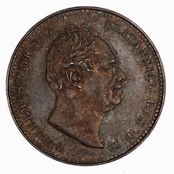 Proof Coin - Shilling, William IV, Great Britain, 1831 (Obverse)