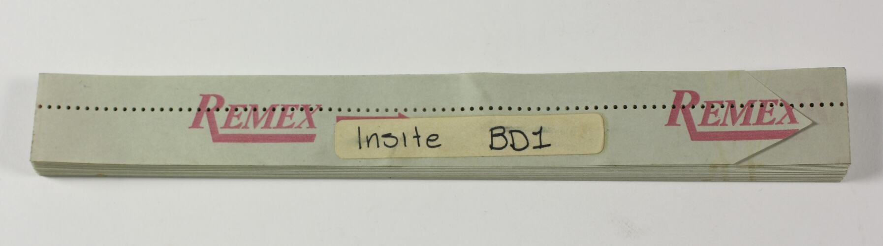 Paper Tape - Insite BD1