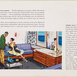 Brochure - SS Canberra, P&O Lines, circa 1961-1988