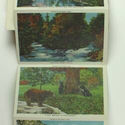 Postcard Folder - 'Scenic Gems of Yosemite National Park', from Mr Henry Foote to Mrs H Clark, Yosemite, USA, 1949