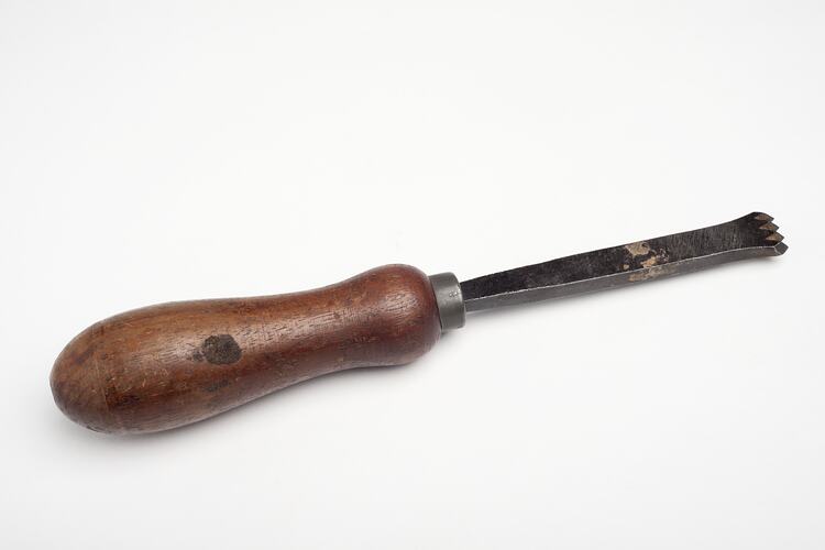 Riffler File - Metal & Wood, circa 1870 - 1970