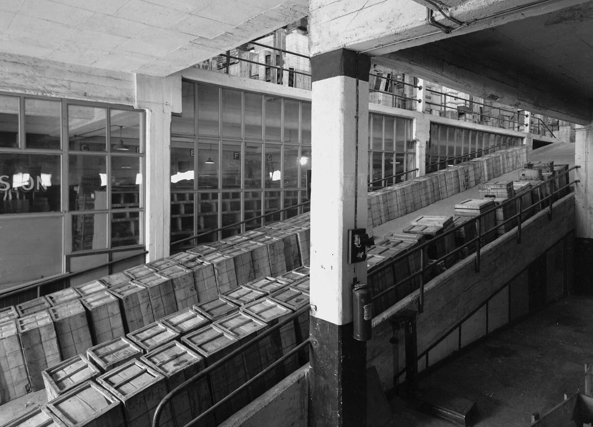 Negative International Harvester, Central Parts Store, Ramp, Sydney Shipment, 1947