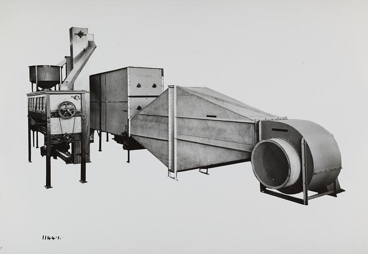 Photograph - Schumacher Mill Furnishing Works, Machine, Port Melbourne, Victoria, circa 1940s