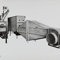 Photograph - Schumacher Mill Furnishing Works, Machine, Port Melbourne, Victoria, circa 1940s