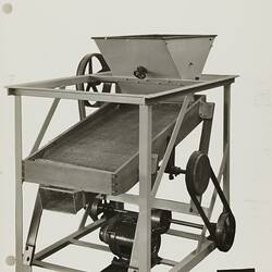 Photograph - Schumacher Mill Furnishing Works, Vibratoy Sifter, Port Melbourne, Victoria, circa 1940s