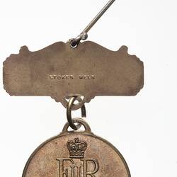 Medal - Royal Visit of Queen Elizabeth II, Schools, Government of Victoria, Australia, 1954