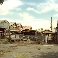 Digital Photograph - Melbourne City Abattoirs, Newmarket, Dec 1984