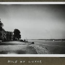 Photograph - Nile River, Luxor, Egypt, World War II, 1939-1943