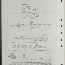 Parts List - H.V. McKay Massey Harris, 'Sunshine Power Drive Coupling', circa 1945