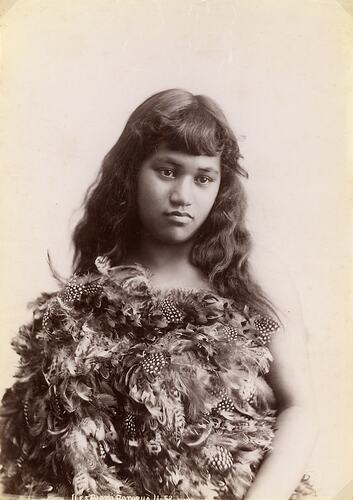 Maori girl, New Zealand, c.1901-1930