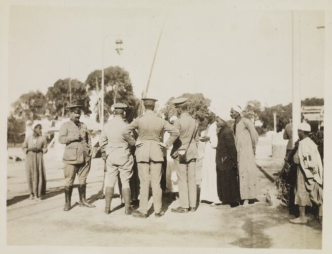 An Argument, Egypt, Captain Edward Albert McKenna, World War I, 1914-1915