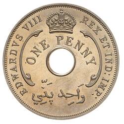 Proof Coin - 1 Penny, British West Africa, 1936