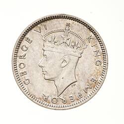 Coin - 6 Pence, Fiji, 1942