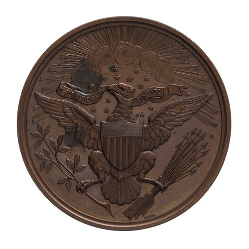 Medal - Centennial Great Seal of the United States, United States of America, 1882