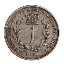 Coin - 1 Guilder, Essequibo & Demerary, 1835