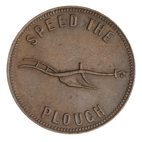 Token - 1 Cent, Prince Edward Island, Canada, 1855