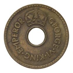Coin - 1 Penny, Fiji, 1942