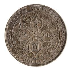 Coin - 1 Dollar, Straits Settlements, 1920