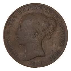 Coin - 1/13 Shilling, Jersey, Channel Islands, 1841