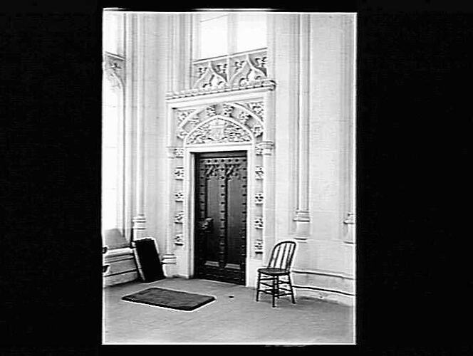 glass-negative-doorway-in-university-building-by-a-j-campbell