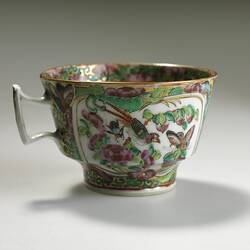 Teacup - Earthenware, China, Late Qing Dynasty, circa 1880