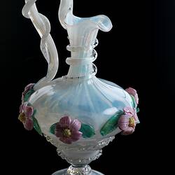 Ewer - Glass, Compagnia Venezia-Murano, Venice, Italy, circa 1880
