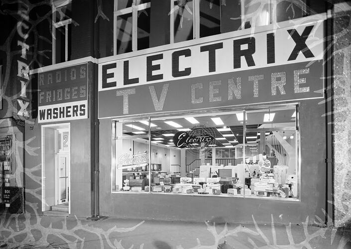 Electrix Pty Ltd, Window Display, Melbourne, Victoria, 1957