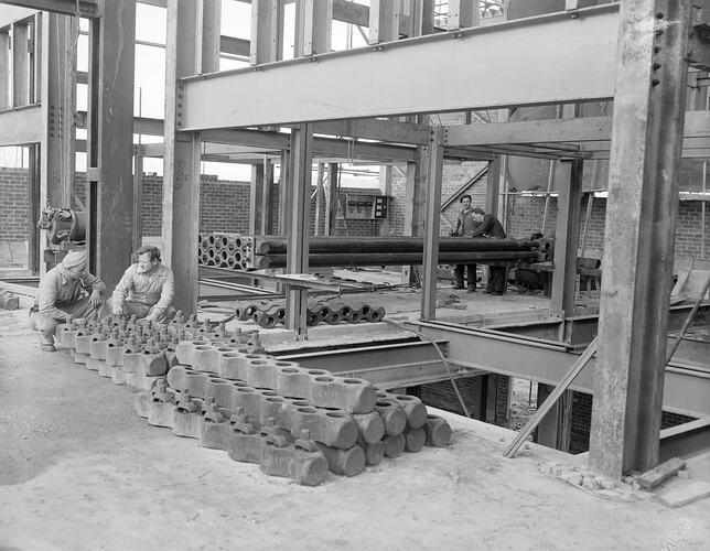 Negative - Davies Coop & Co, Workers in Factory, Kingsville, Victoria, Jul 1954