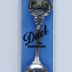 Tea Spoon - Victoria 150, Silver Plated, 1984