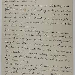 Letter - John McKay, to Sarah, News from London, 6 Jun 1912
