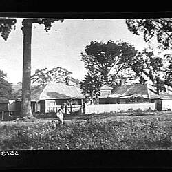 Negative - Duigan Family Homestead, Spring Plains Station, Mia Mia, Victoria, circa 1910