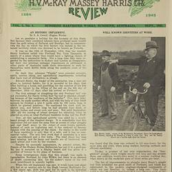 Magazine - Sunshine Review, Vol 2, No 4, Sep 1945