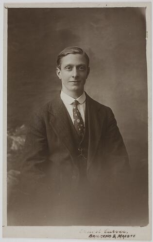 Portrait of a Man, United Kingdom, circa 1915