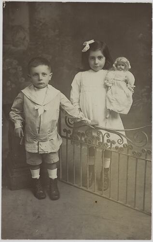 Portrait of a Boy & Girl, 1915