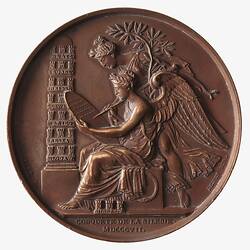 Medal - Conquest of Silesia, Napoleon Bonaparte (Emperor Napoleon I), France, 1807