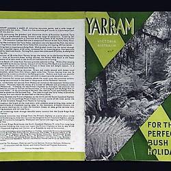Brochure- 'Yarram For the Perfect Bush Holiday', 1941