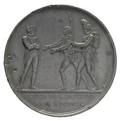 Medal - Napoleon's Return From Elba, Napoleon Bonaparte (Emperor Napoleon I), France, 1815